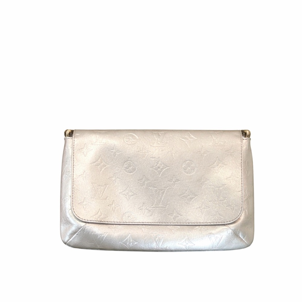 Louis Vuitton Silver LV Logo Vernis Leather Thompson Street Bag READ DESCRIPTION - Picture 3 of 11
